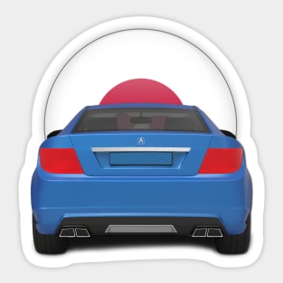 Acura Car Concept Blue vehicles, car, coupe, sports car 14 Sticker